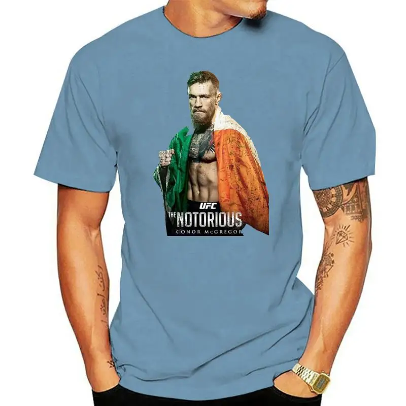 

Random The Notorious Conor McGregor T-shirt Team Custom Cotton Short Sleeve 3XL Tee Shirts