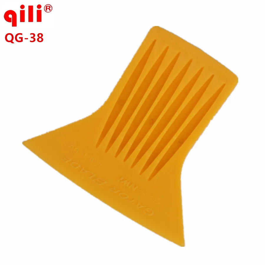 

1000pcs/lot DHL Free QILI QG-38 Horn Shape Squeegee Car Film Tools with Best Price Car Vechile Wrapping Scraper