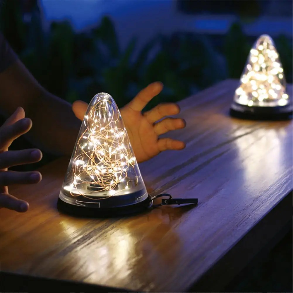 

Solar Christmas Decoration Light Outdoor Ambient Light Three Mode Home Hanging Tree Decoration Garden Lamp Christmas Tree Decora