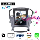 Sinosmart Tesla стиль вертикальный IPS экран Автомобильный GPS Радио навигационный плеер для Buick Regal Vauxhall Insignia 2009-2013 8 ядер, DSP