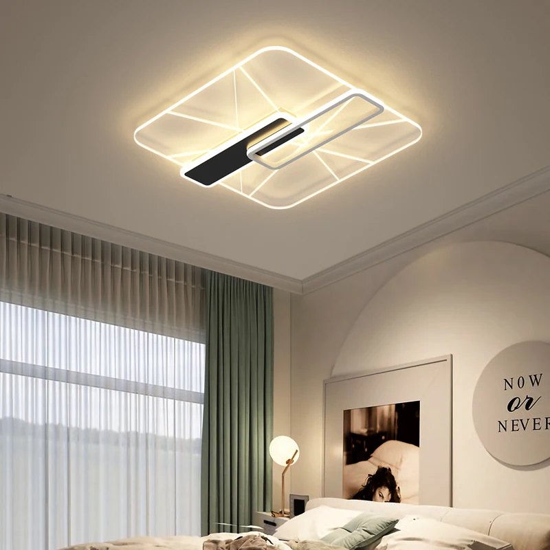 

Modern led Ceiling Lights For Living Room Bedroom Dining Room Square round designs LED Ceiling lamp home light Fixtures Lustres