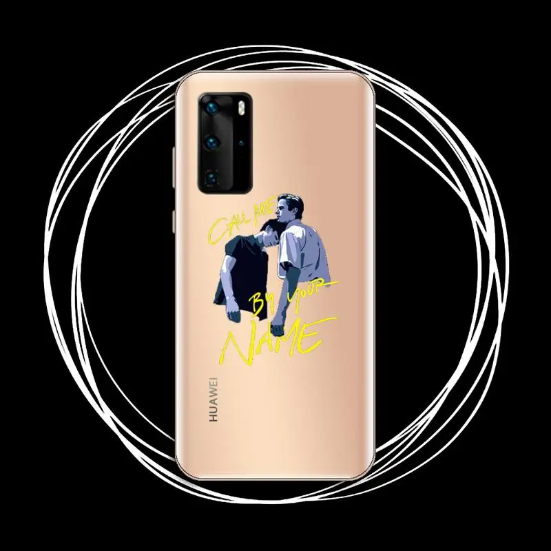 

Call Me by Your Name Phone Case Transparent for Huawei P20 P30 P40 honor 8 10i P smart 2019 Samsung A71 A21S S10 20 plus