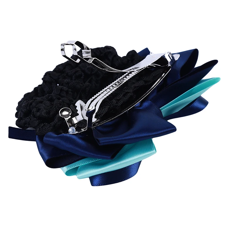 Largre милая сетка для волос стюардесса белый воротник банк медсестра отель высокое