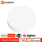 Хаб Xiaomi Gateway Zigbee 3,0 Mi для умного дома, сетевая Bluetooth сетка, Wi-Fi, управление через приложение Mijia, работает с Apple HomeKit