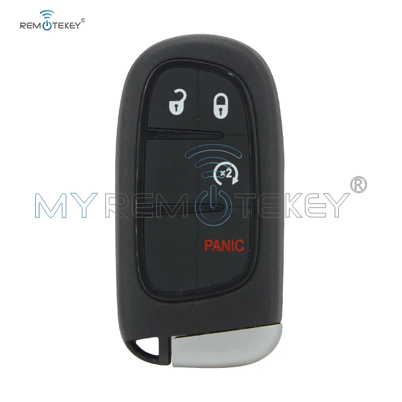 

Remtekey смарт-ключ чехол 3 + 1 кнопка для Dodge Ram 1500 2500 3500 GQ4-54T 2013 2014 2015 2016
