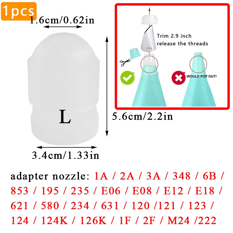

18PCS Cream Pastry Nozzles For Cream Icing Piping Nozzles Cake Decoration Tips Leaf Tulip Rose Cake Nozzles Tips Confectionery