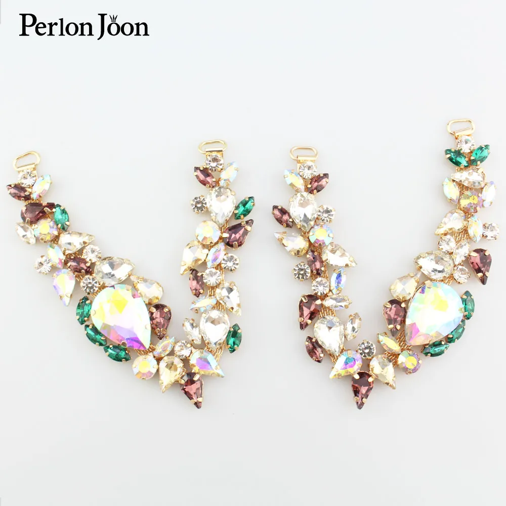 1 пара V образная цепочка для пляжной обуви|Стразы| |