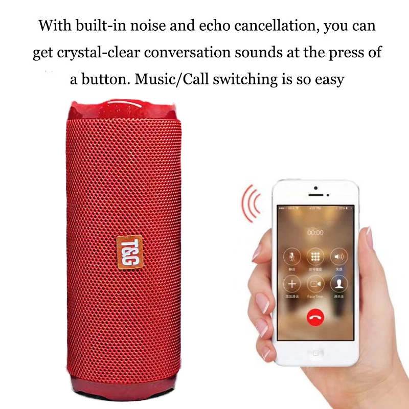 Новый 20 Вт стерео динамик Портативная колонка сабвуфер bluetooth Колонка