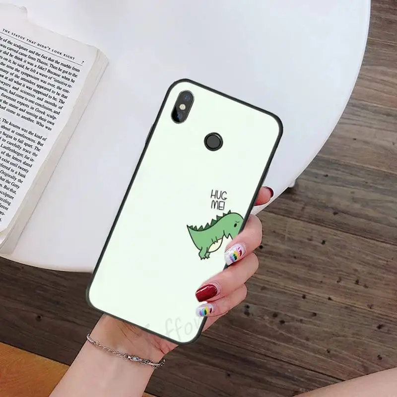 

Dinosaur Couple Phone Cases For Xiaomi Redmi 7 9t 9se k20 mi8 max3 lite 9 note 8 9s 10 pro Soft Silicone Shell Cover Funda