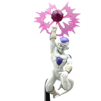 dragon ball king frieza final form with special effects destruction bomb assembling figure model decoration dragon ball