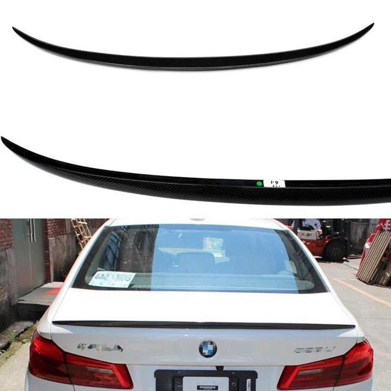 

CEYUSOT для спойлера крыла BMW 5 серии G30 СЕДАН задний багажник из углеродного волокна BMW 520i 528i 550i M5 стиль задний плавник 2018 +