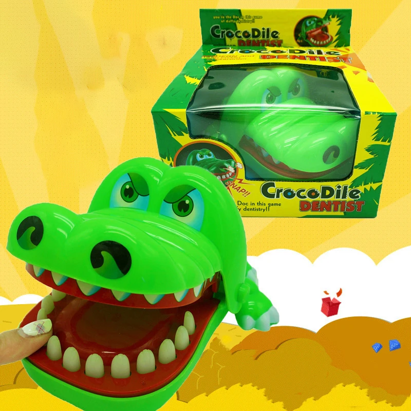 

Big Crocodile Biting Finger Toy Biting Hand Crocodile Parent-child Game Children's Tricky Toy