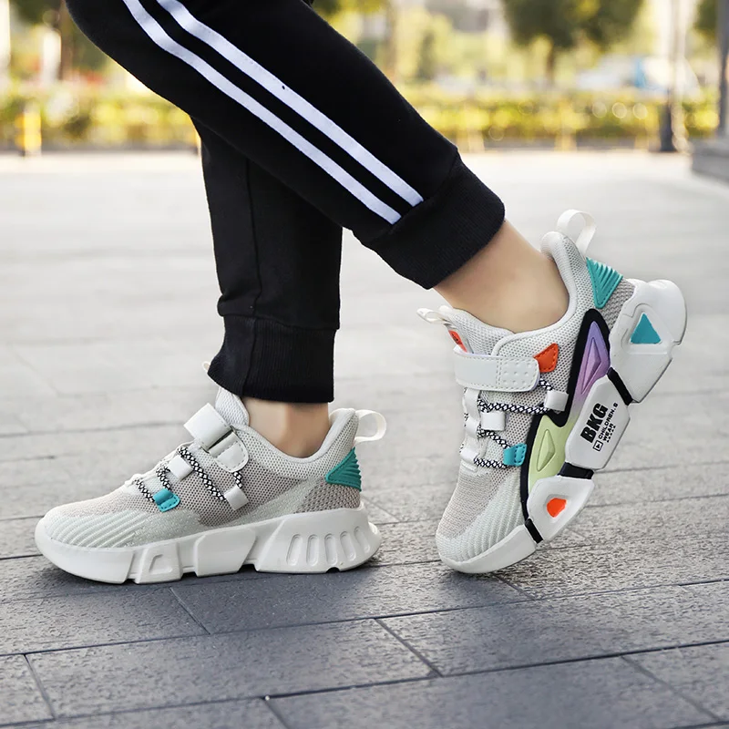 Кроссовки для мальчиков и девочек повседневная спортивная обувь подростков