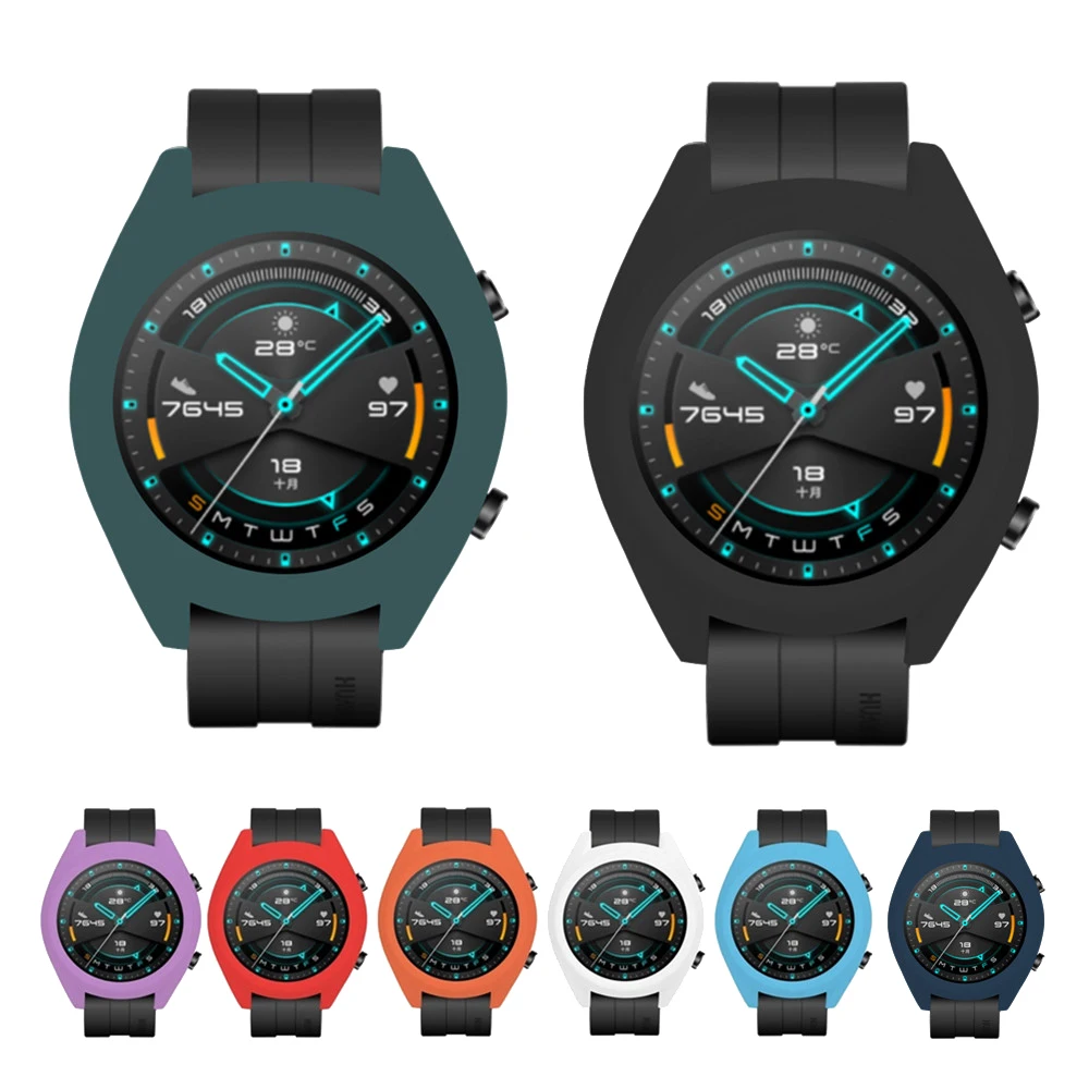 Мягкий силиконовый чехол из ТПУ для Huawei Watch GT 2 защитный смарт браслета GT2