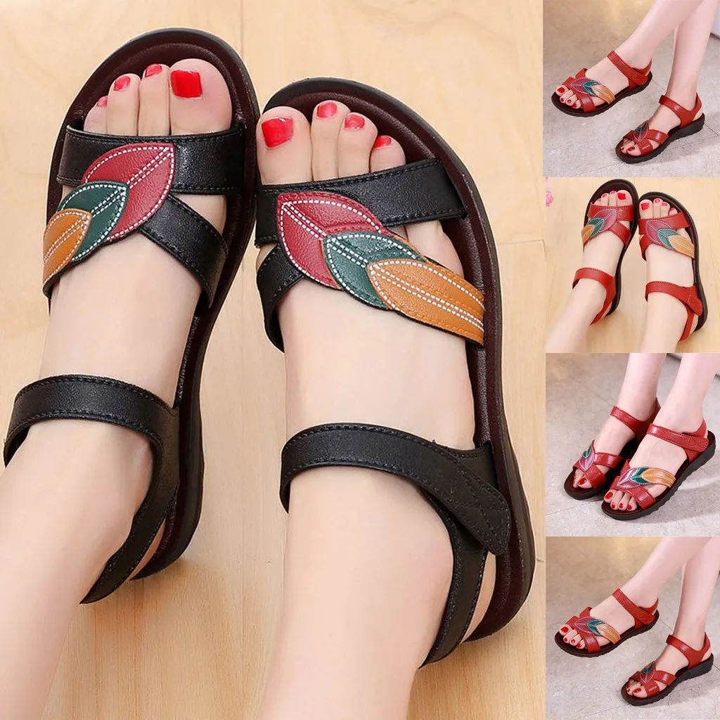 

Summer Women Sandals 2019 New Fashion Women Sandal Wedges Shoes Casual Woman Peep Toe Black Platform Sandals Plus 41 Drop 1127