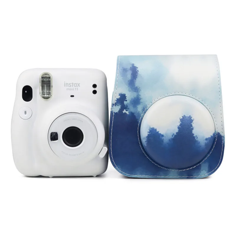Сумка на плечо для камеры Fujifilm Instax Polaroid Mini 11 8 9 чехол из искусственной кожи |