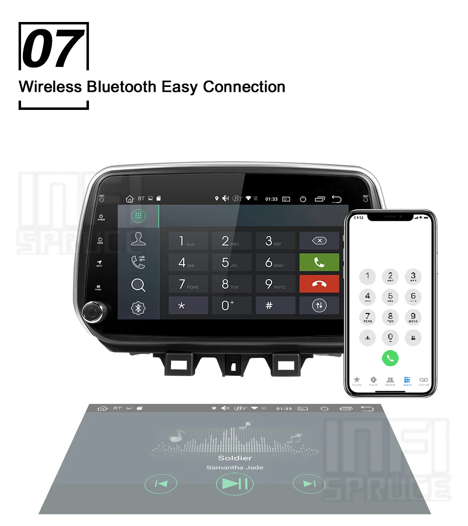 32G DSP Android 9,0 автомобильный dvd для hyundai Tucson/ix35 с Радио Стерео gps навигацией автомобиля стерео видео медиаплеер