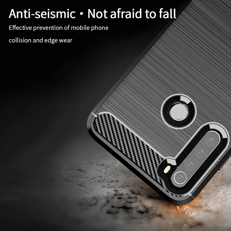 Чехол MOFi для Xiaomi Redmi Note 8 T, роскошный чехол из мягкого волокна ТПУ, силиконовый чехол для телефона s, задняя крышка для Xiaomi Redmi Note 8T