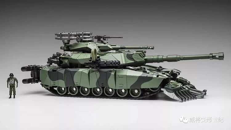 WJ Трансформация игрушки драка сплав 28 см SS лидер камуфляж Танк M1A1 режим ко фигурка модель робота коллекция подарки