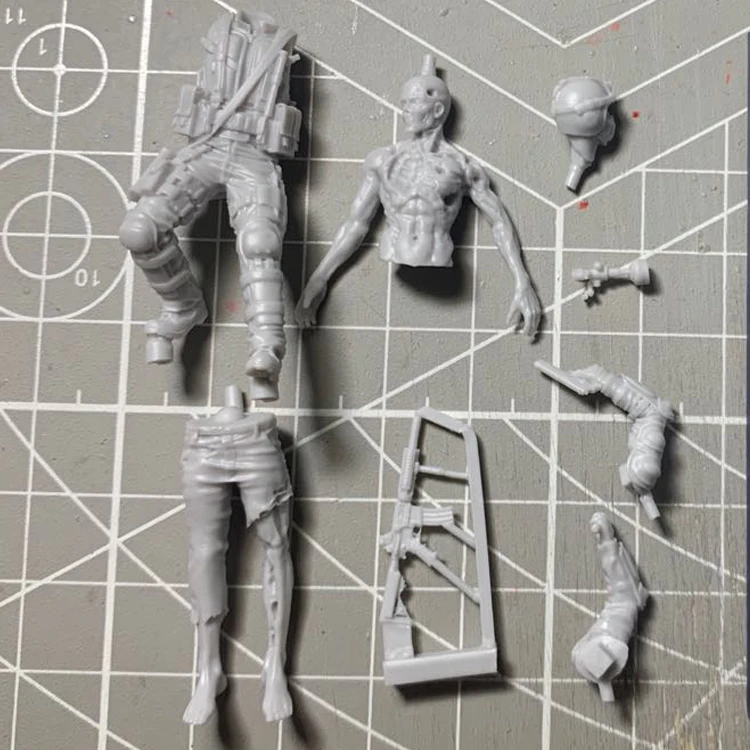 1/35 Resin Model figure soldier GK Stalker Squad-1 Counterterrorism team Unassembled and unpainted kit | Игрушки и хобби