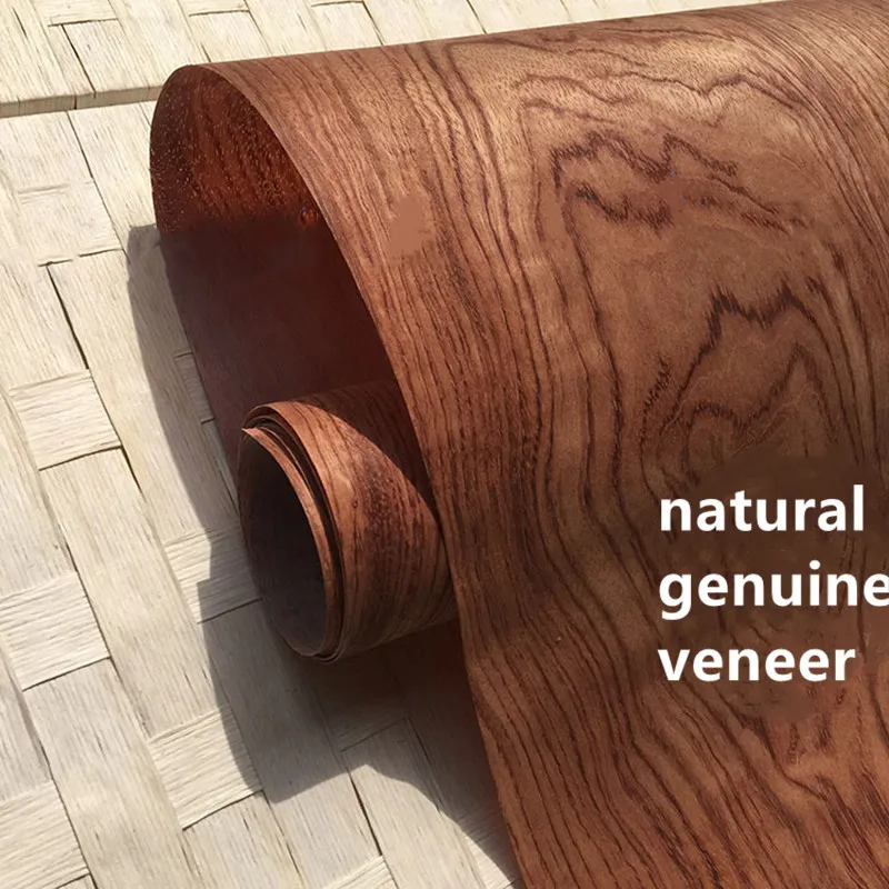 Natural Veneer Wood Veneer Sliced Veneer with non-woven Tissue Bubinga Ebana  C/C