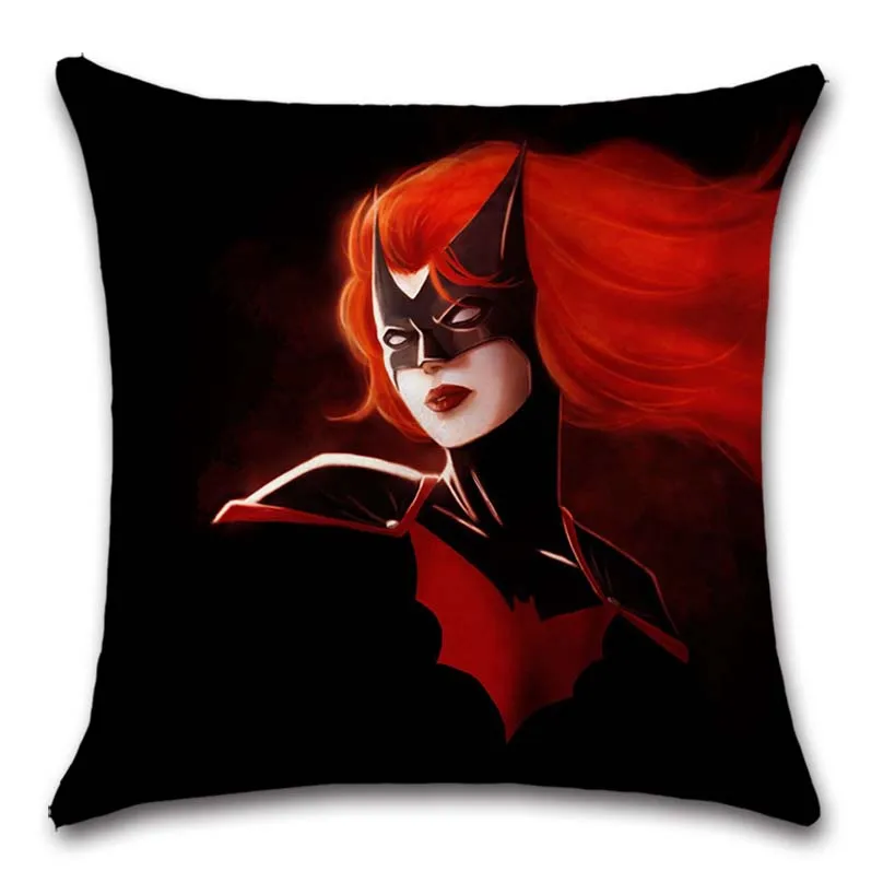 Бэтмен семья летучая мышь женщина девушка Робин Логотип Знак наволочка