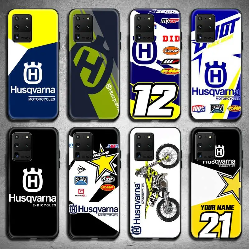 Мобильный чехол для Samsung Galaxy S21 Plus Ultra S20 FE в стиле мотоциклетного бренда "Husqvarnas M11 S8 S9 plus S10 5G lite 2020 on".