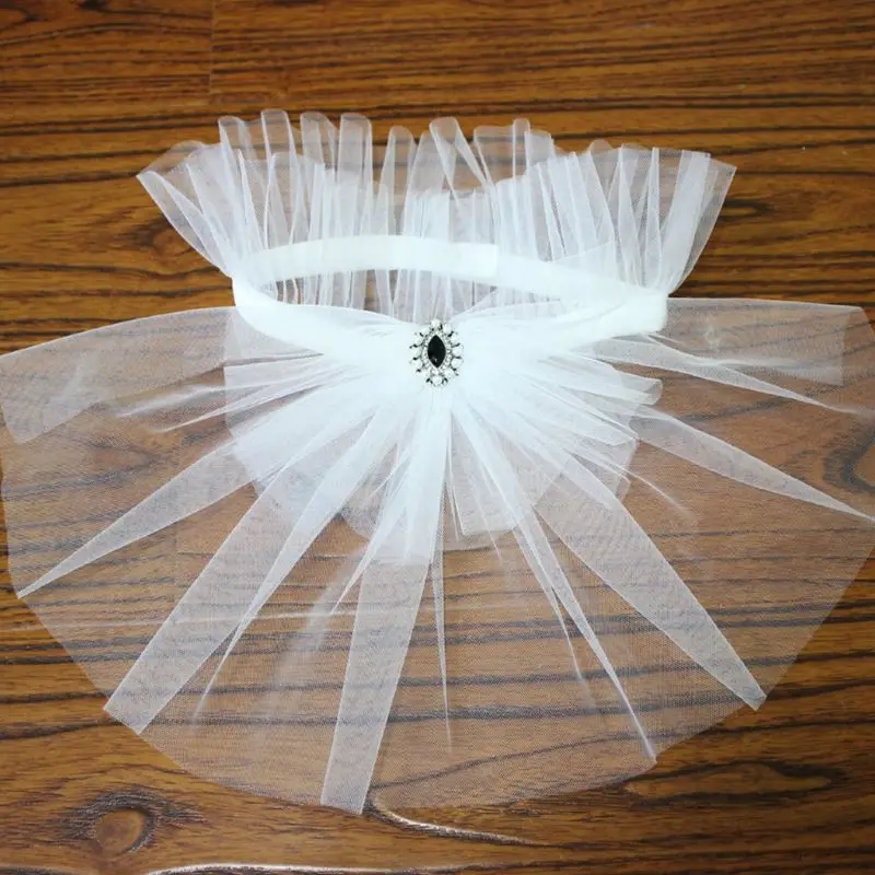 Винтажный сетчатый воротник стойка Искусственный горный хрусталь| |