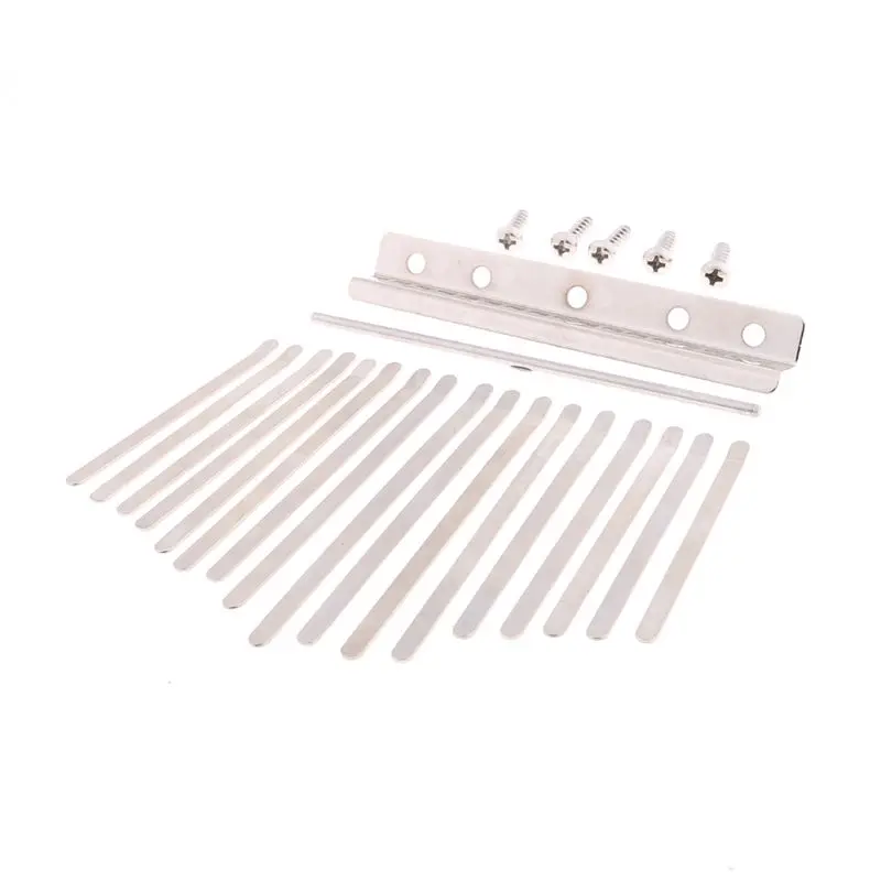 Kalimba 17 клавиша DIY для фортепиано с большим пальцем сменные части (17 клавиш)