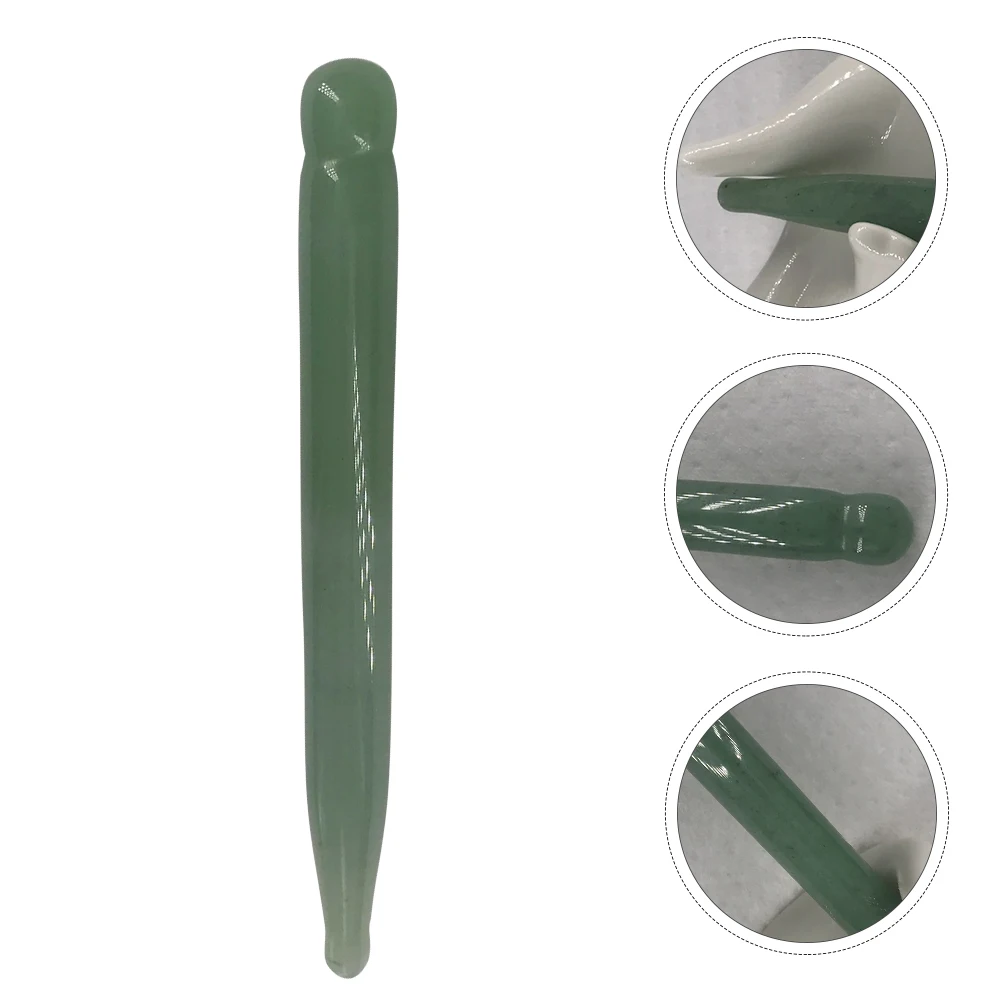 

Jade Massage Rod Trigger Massager Tool Point Massager Facial Massager Guasha Massage Jade Face Roller For Face Care
