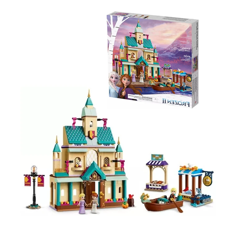 Новинка 2019 года! конструктор Arendelle Замок принцессы совместим с lego friends 41167