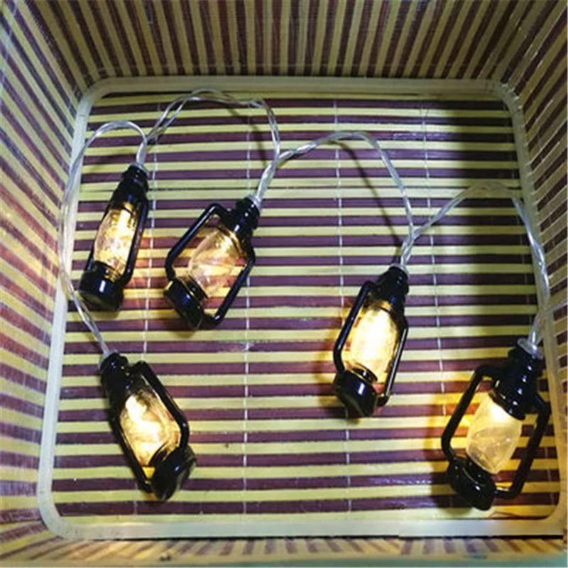 

Керосиновая лампа LED конский фонарь Батарея лампа Рождество день свадьбы бар внутренней отделки маленький фонарь