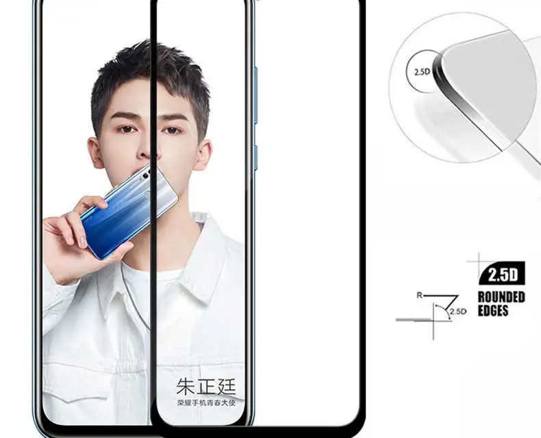 9D полное покрытие из закаленного стекла для Huawei Honor 8 9 10 Lite V9 V10 V20 Защитная пленка для экрана Honor 8X 9i 10