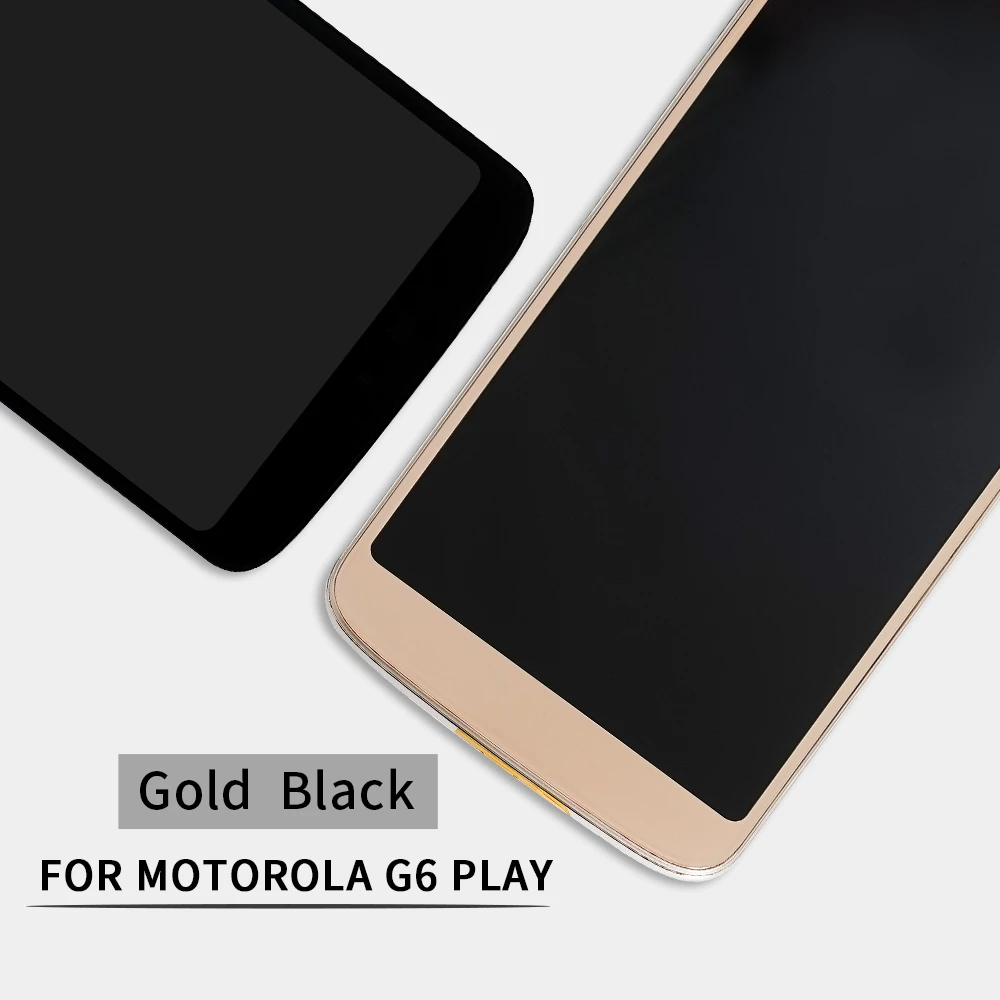 Sinbeda 5 7 &quotдля Motorola Moto G6 Play ЖК дисплей сенсорный экран с рамкой для MOTO xt1800 XT1922 3