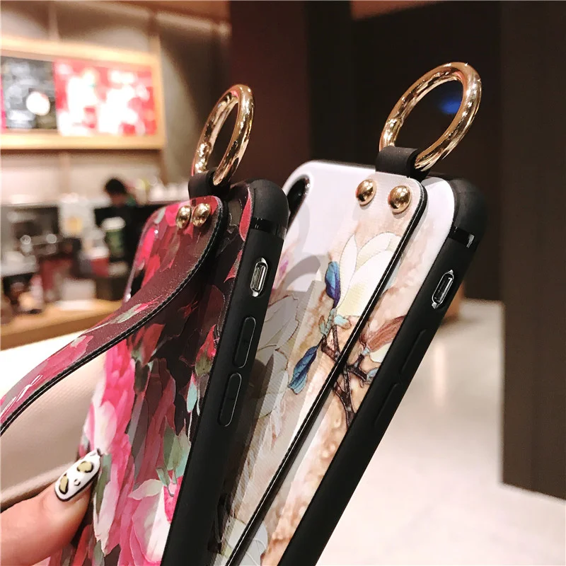 Чехол для телефона с объемным рисунком розы iphone X XS MAX Erases мягкий чехол из ТПУ