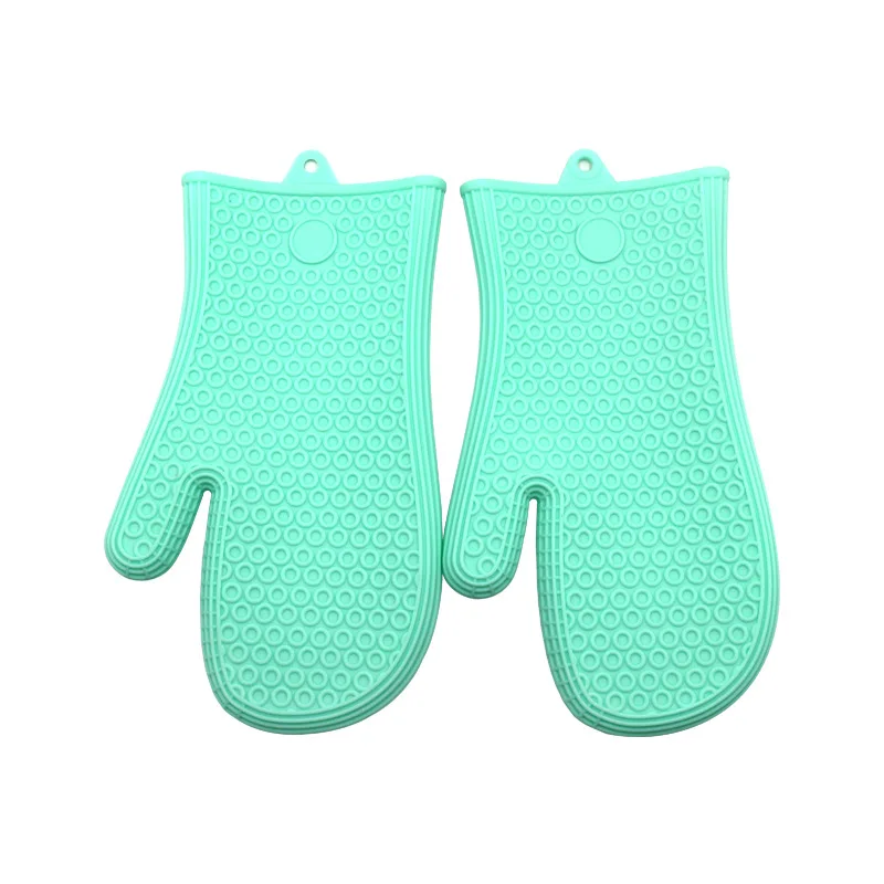 

Multi-Color Heat Resistant Gloves Kitchen Bakeware FDA Silicone Microwave Oven Glove High Quality Kitchenware Baking Tools