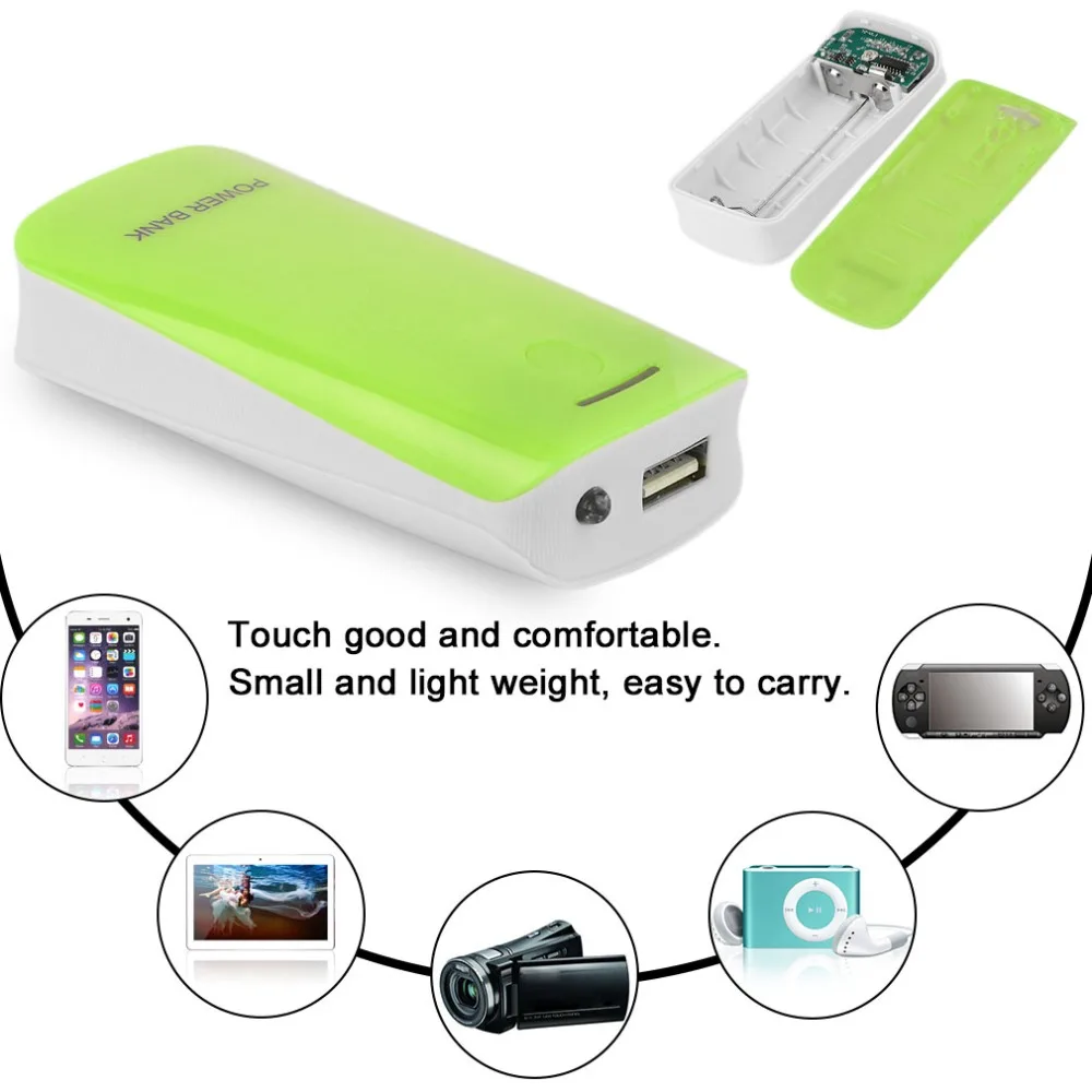 Креативный дизайн 5600mAh usb зарядка портативный внешний резервный аккумулятор