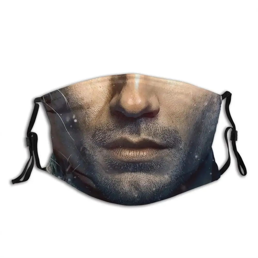 

Witcher Netflix Geralt Diy Adult Kids Face Mask