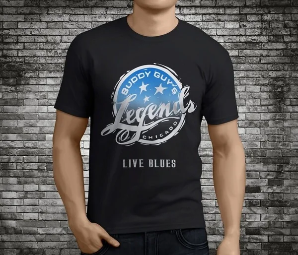 

New Popular Buddy Guy Blues Coa Proof King Black T-Shirt
