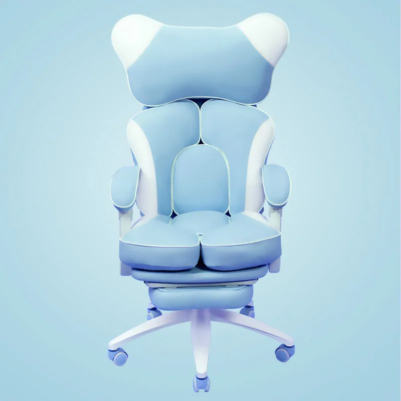 

Cute Pink Gaming Chair Girl Can Go To Computer Chair Home Fashion Comfortable Anchor Live Chair Internet Cafe Game Chairs Gift