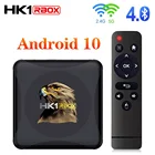ТВ-бокс Rockchip RK3318, приставка для Smart TV, Android 10,0, HK1 RBOX R1 MINI, 4 ГБ, 64 ГБ, 4K медиаплеер, R1mini, ТВ-приставка, 4 Гб, 32 ГБ