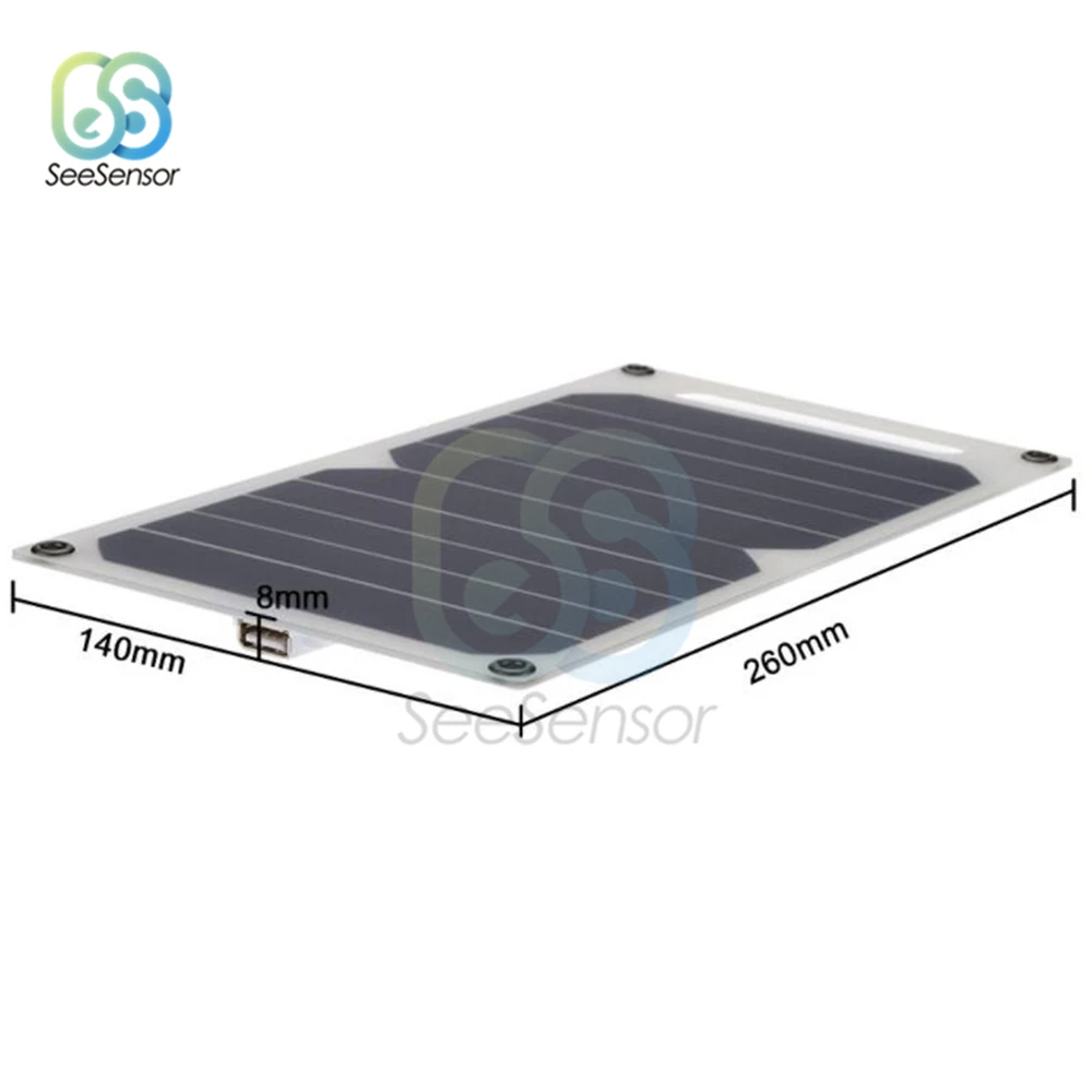 Портативная панель на солнечной батарее 5 В 10 Вт | Обустройство дома