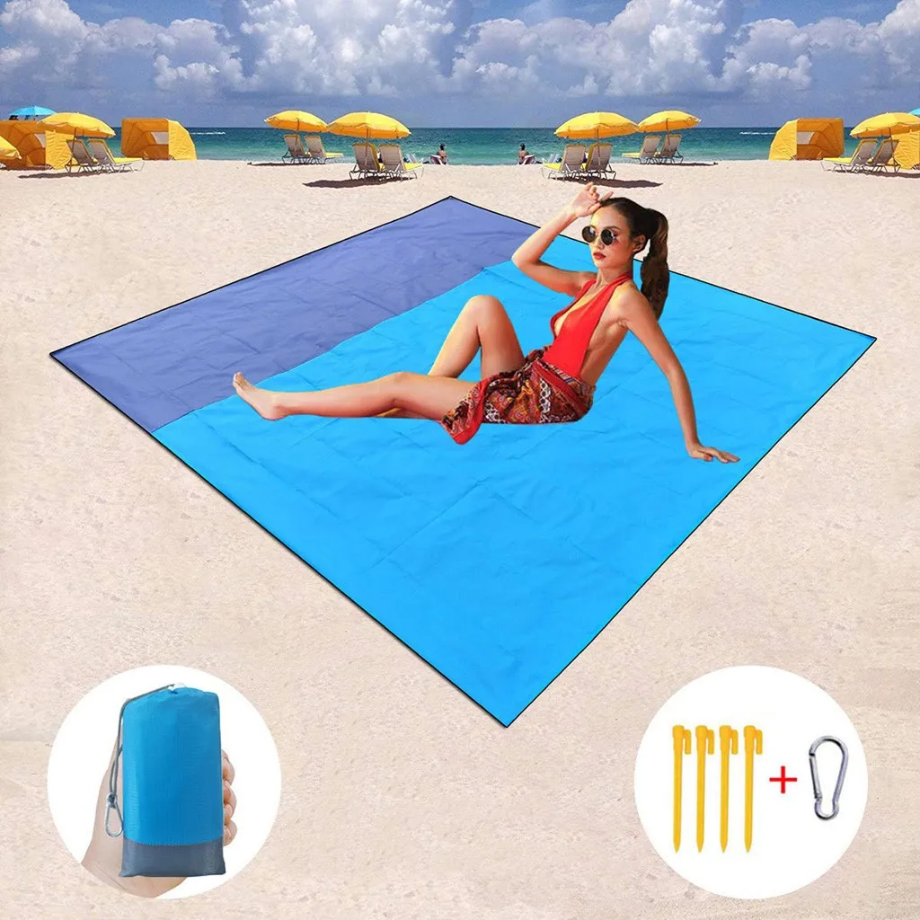 

Ultralight Portable Waterproof Beach Blanket Outdoor Portable Picnic Mat Camping Ground Mat Mattress Camping Camping Bed