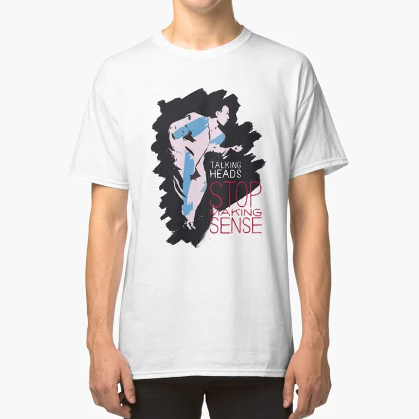 Футболка с надписью «Stop Making Sense», «Дэвид байрн»
