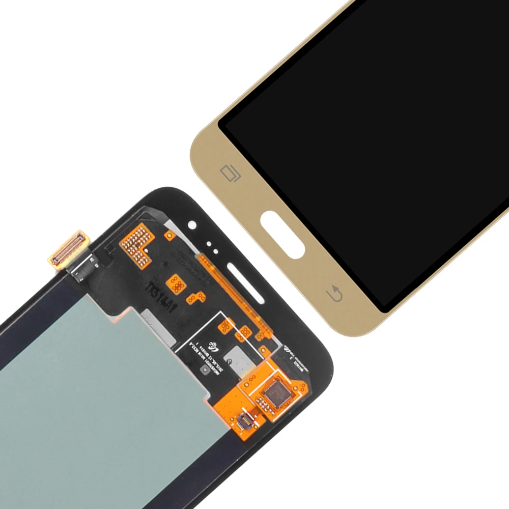 100% супер AMOLED lcd для samsung Galaxy J3 2016 J320 J320F J320H J320M J320FN s дисплей с кодирующий