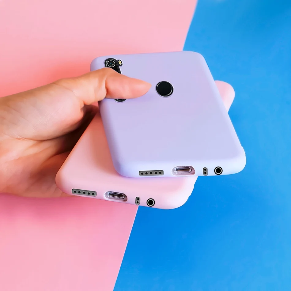 Чехол для xiaomi Redmi Note 8 чехол Note8 мягкий силиконовый карамельных цветов Xiaomi 6 3 дюйма
