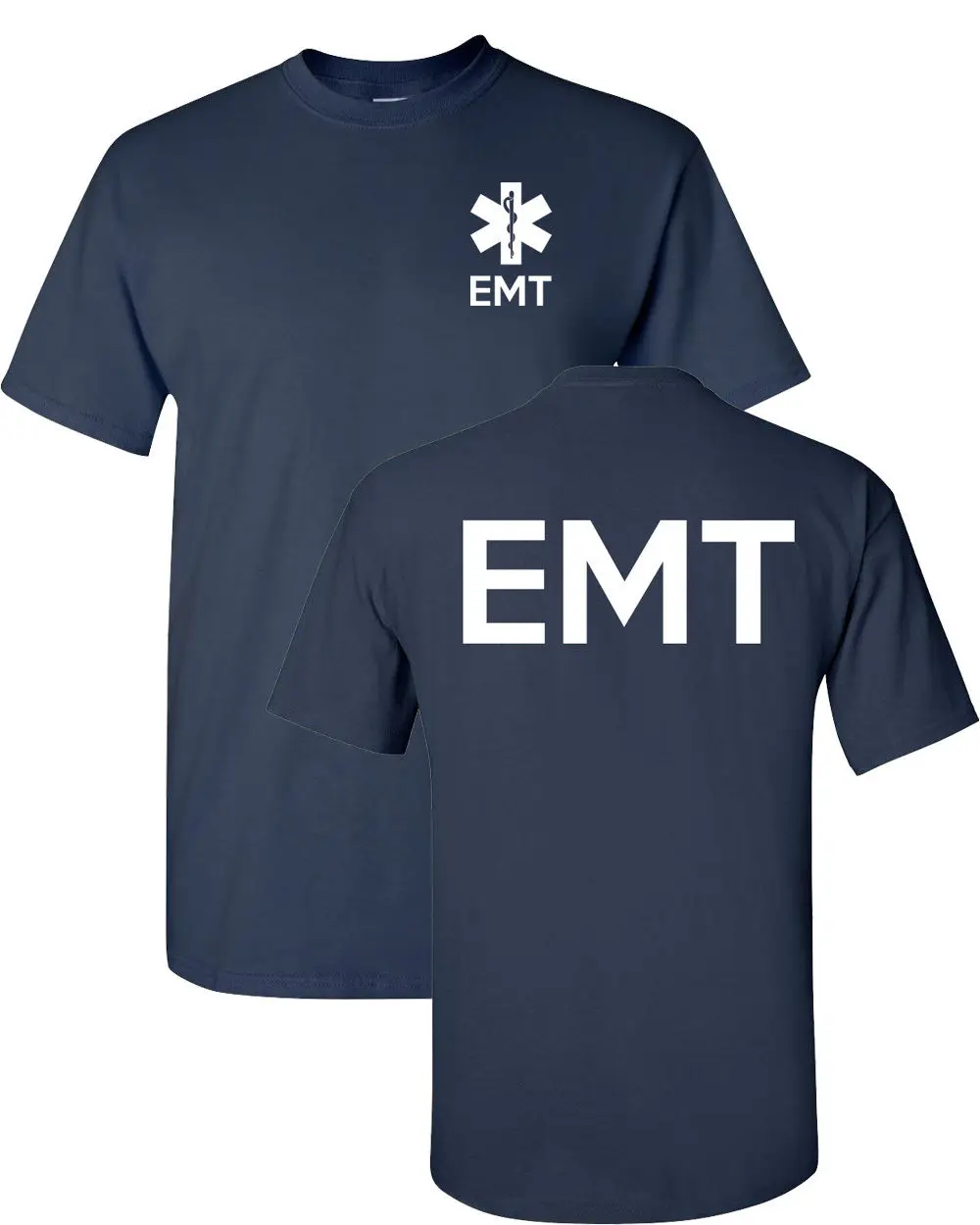 

Fashion s T Shirt Cotton Short Sleeve Emt Paramedic Emergency Medical Services Front & Back Mes High Quality Tees