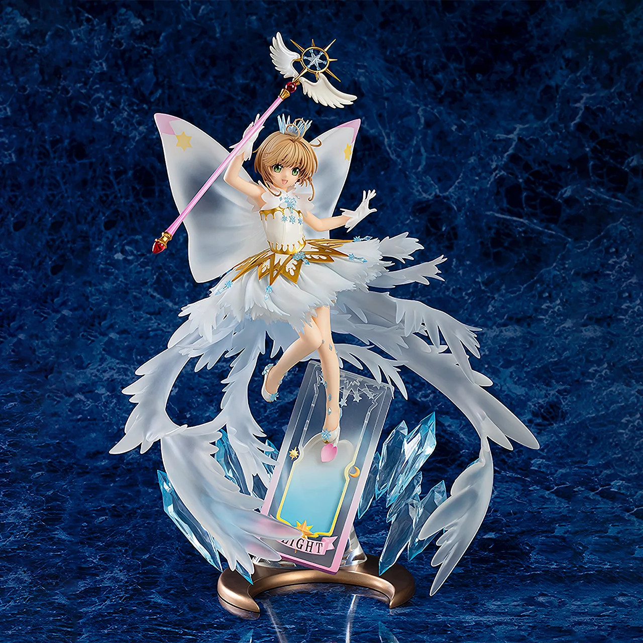 

ГСК экшн-карта Captor Sakura Hello New World Ver. Фигурка аниме Kinomoto Sakura, чистая карта, Коллекционная модель, детские игрушки