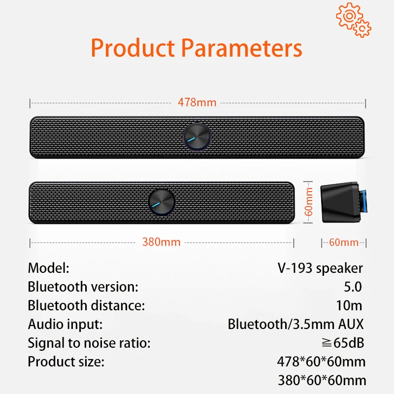 Soundbar TV Barra De Sonido звуковая панель Bluetooth динамик Bocinas Alta Fidelidad Caixa Som Para PC компьютерные