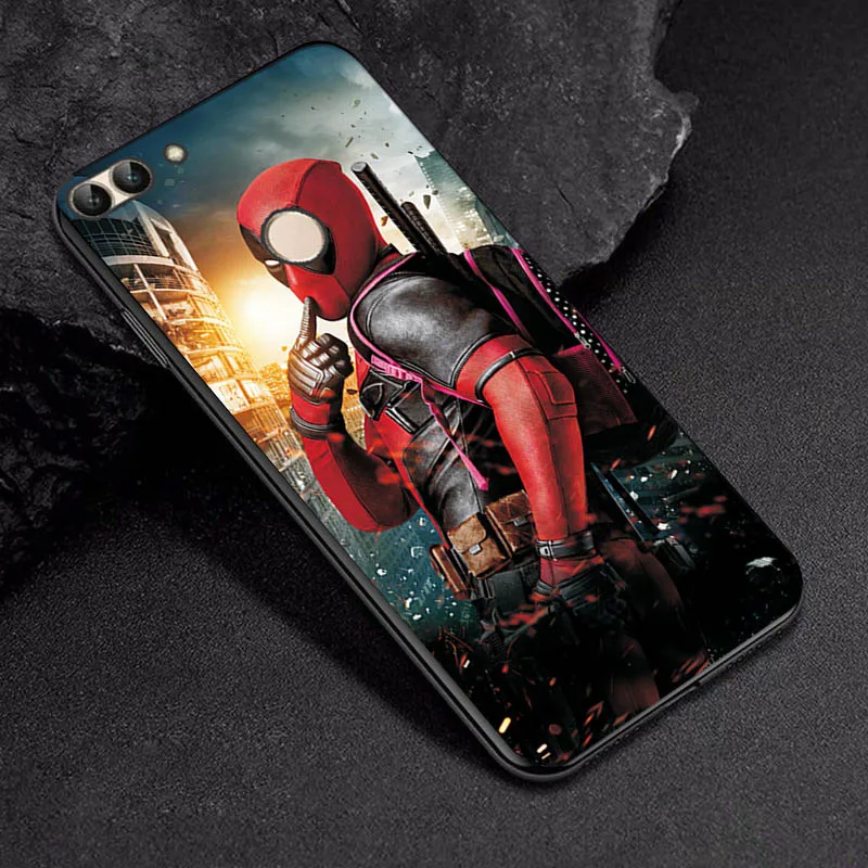 TPUBLK522 Чехлы для телефонов для Huawei Honor 7X7 S 7A 5,4" 8X 8C 8S 8A Чехол черный ТПУ чехол для Hua wei Honor 9X Pro 9Lite 7C RU 5,7" чехол s - Цвет: TPUBLK522